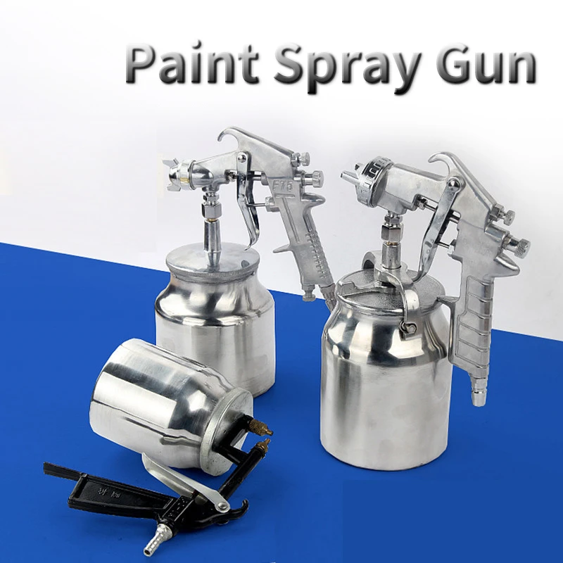 Paint Spray Gun Household Aluminum Alloy Manual Furniture Car Easy