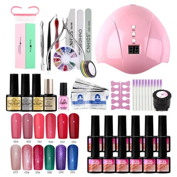 

1 Set Portable Nail Phototherapy Machine Set Nail Art Tools Set Nail Art Accessories Supplies for Women Female