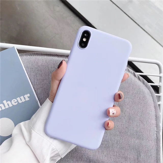 Тонкий жидкий силиконовый чехол для samsung galaxy S10 plus S10E S8 S9 Plus Note 8 9 A40 мягкий чехол для телефона чехол для samsung Note 10 pro - Цвет: purple
