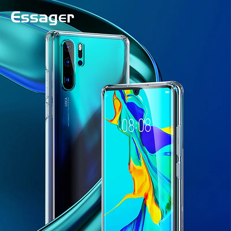 Для Huawei P Smart 2019 чехол из ТПУ прозрачный силиконовый мягкий для P30 Pro Lite P20 чехлы