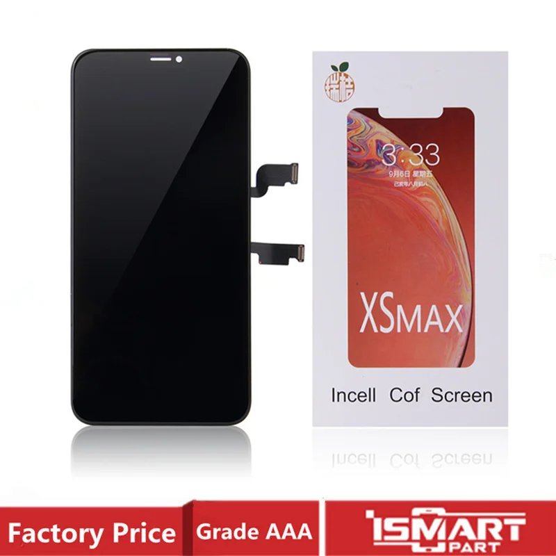 

AAA+++ Incell Screen for iPhone XS Max LCD Display Great 3D Touch Replacement Assembly Digitizer Perfect TFT LCD Repair RJ