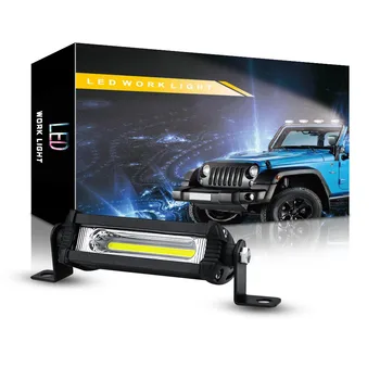 

White LED Working Light 2200LM Lamp Bead Off road Headlamp COB Super bright Replacement