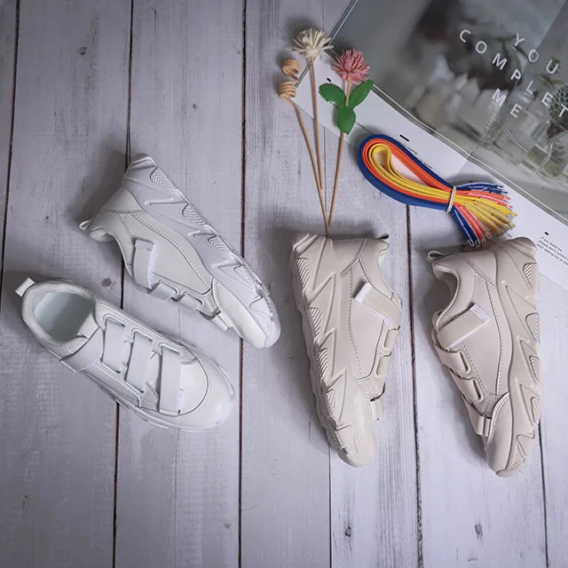 

2019 Autumn Summer New Style WOMEN'S Shoes Students Blade Dad Shoes Mesh Thick Bottomed Sports Footwear Women's