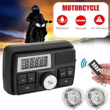 

Anti-Theft Audio EQ Effect Motorcycle Speaker Generic Waterproof Sound 2020 Radio MP3 Player Motorbike