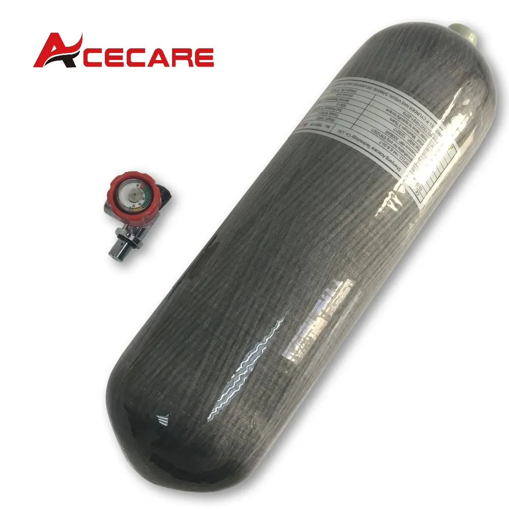 AC16811 Acecare 6.8L углеродное волокно цилиндр PCP/HPA Пейнтбол акваланг Танк ВВС Кондор/пневматическая винтовка/страйкбол/пневматическая пушка с