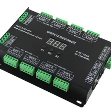 32-канальный декодер RGB 32-канальный DMX512 декодер, зелёный, синий, декодер, DC5~ 24V декодер с RDM функция