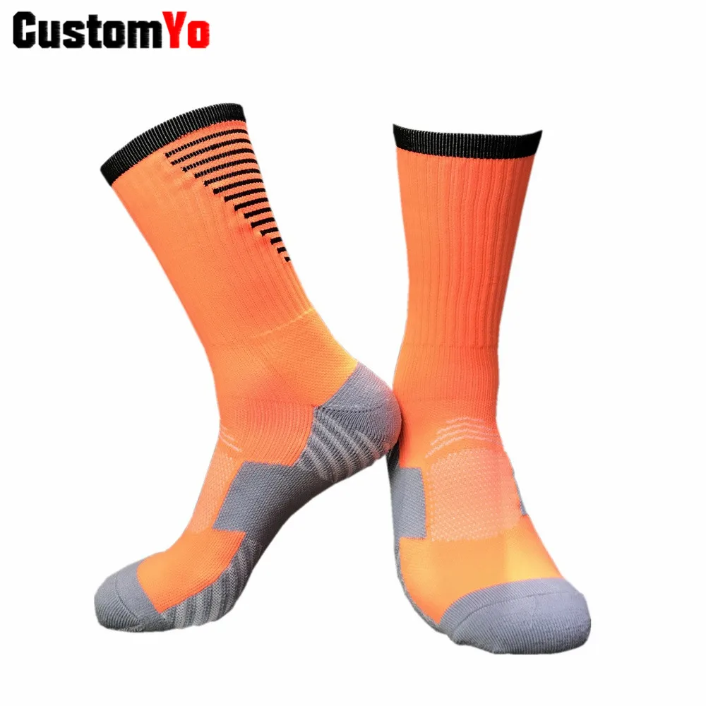 

Professional Football Basketball Training Men Knee-High Socks For Team Club