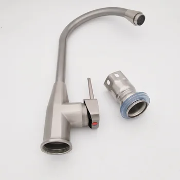 

Zinc Alloy Wire Drawing Inclined Anise Crane Rotatable Hot and Cold Water Kitchen Sink Sink Kitchen Faucet