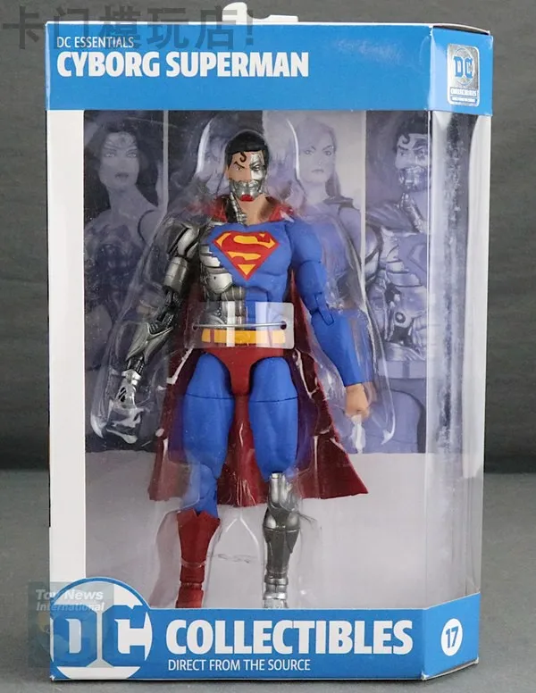 Новинка DC 52 Классическая фигурка легенды Лиги Справедливости Борг Супермен DCC