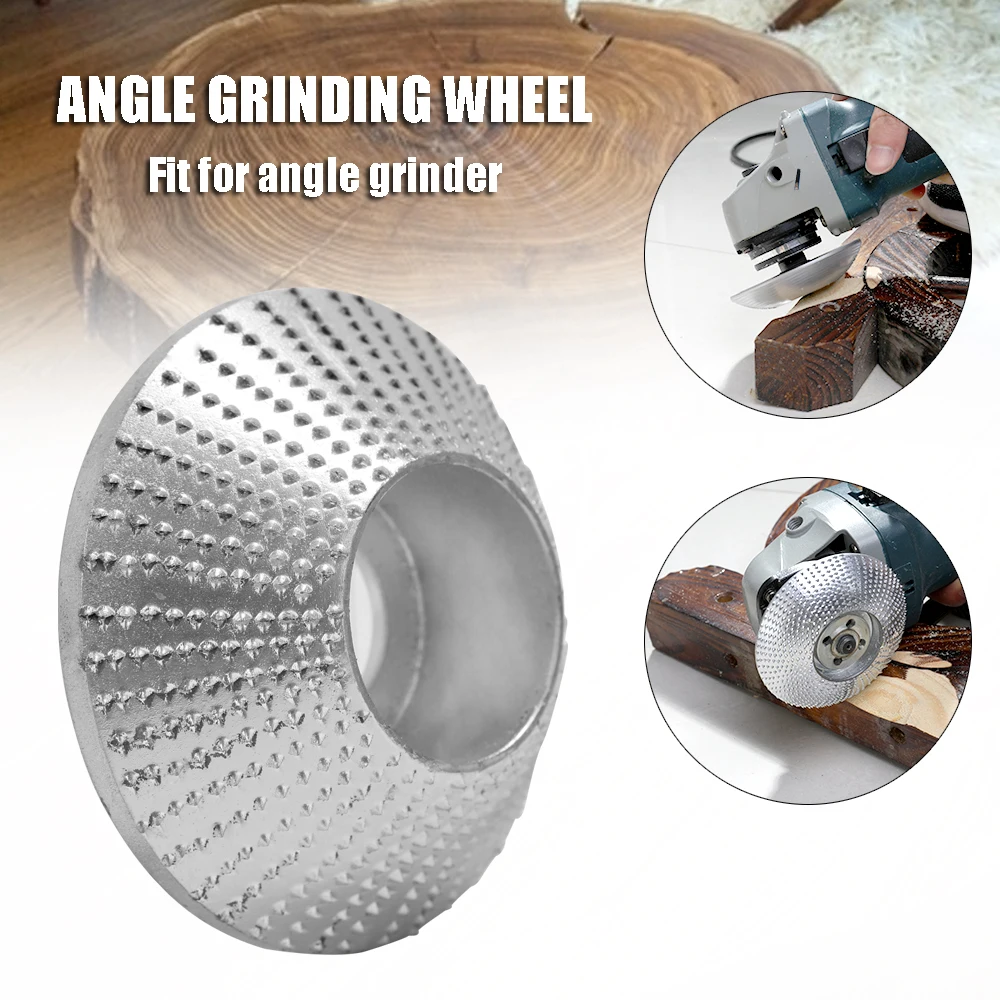 

45 Degree Wood Angle Grinding Wheel Sanding Carving Rotary Tool Abrasive Disc For Angle Grinder Tungsten Carbide