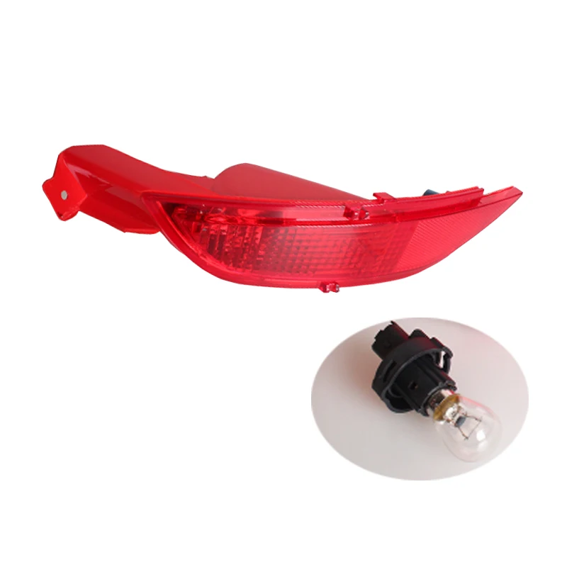 Tail Bumper Reflector Lamp Brake Light Rear Fog Lights for Ford Fiesta Mk7 2008 2009 2010 2011 2012 2013 2014 RED Right Left