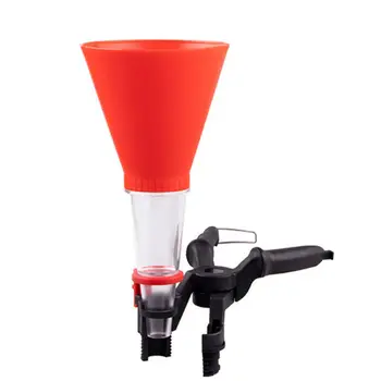

Adjustable Engine Oil Funnel Car Fixed Bracket Filling Spout Pour Replace Tools