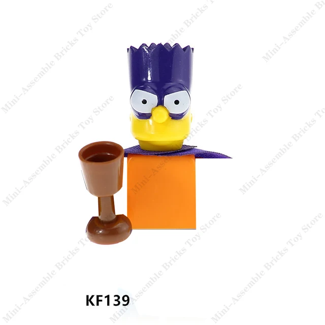 KF6039 Simpsons-Figures Mini Action Toy Figures Building Blocks Compatible Bricks Assemble Dolls Toys Birthday Gift for Children 2