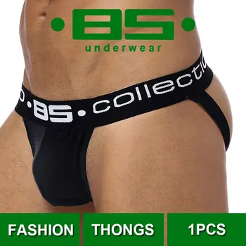 

erotic 85 Sexy Gay Underwear Men Thong men thongs and g strings sissy panties jockstrap mens string lingerie BS139 man