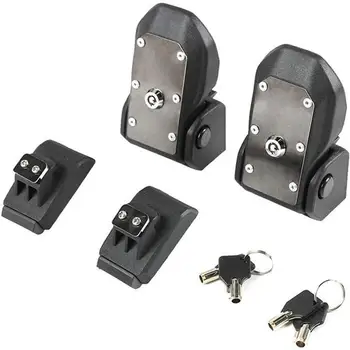 

For Jeep Wrangler Jl Jlu 2018 2019 Engine Canopy Lock Buckle Car Engine Cover Latch Safety Lock With Key