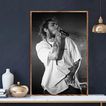 

Post Malone Hip Hop Music Art Canvas Poster Home Wall Decor (No Frame)