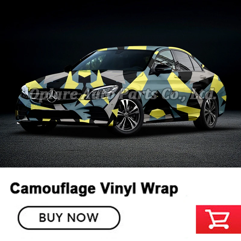 

Highest quality production Camo Vinyl wrap Film Car Wrap Camouflage Vinyl Wrapping for Car Sticker Bubble free quality Warranty