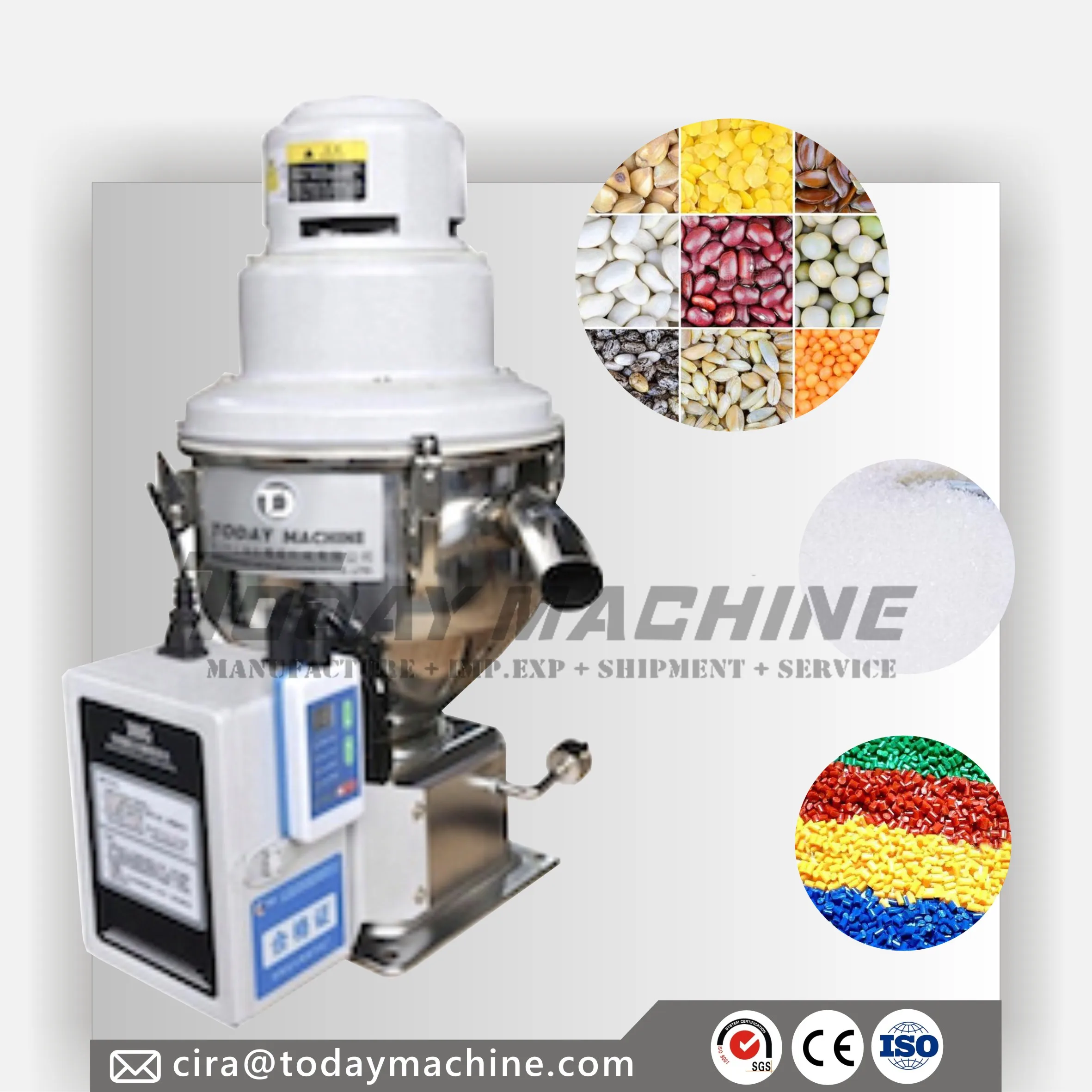 

injection machine separate automatic vacuum plastic pellets loader