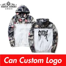 TJ Новинка XXXTENTACION мужские хип-хоп куртки с капюшоном ветровка мужские куртки пальто с капюшоном на молнии легкие куртки бомбер