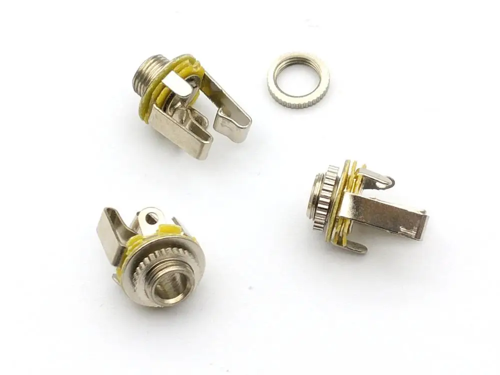 100 шт. 3 5 мм стерео шасси/панельная розетка с аудиоадаптером|socket with switch|socket 3.5mmsocket