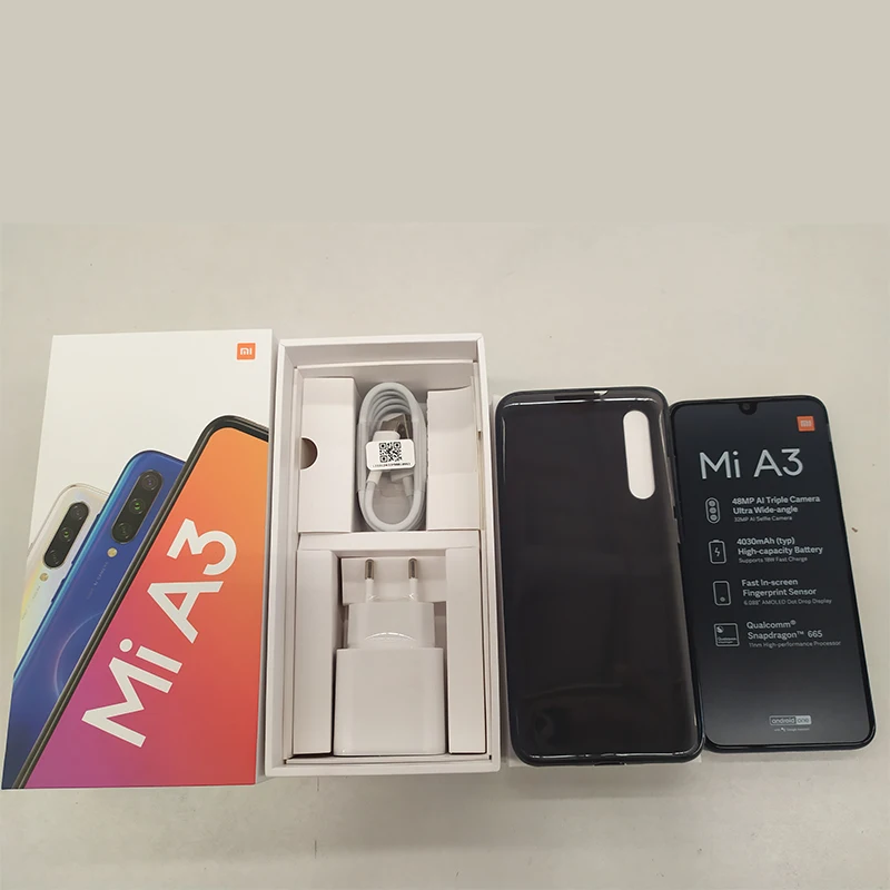 Xiaomi mi A3 4 Гб 64 Snapdragon 665 смартфон телефон CC9e CC 9E 48MP камера 32MP фронтальная 6 088 "экран