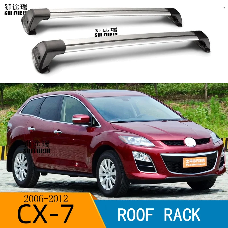 2 шт. стойка для крепления на крышу MAZDA 5 dr SUV 2007 2012 специальный алюминиевый сплав