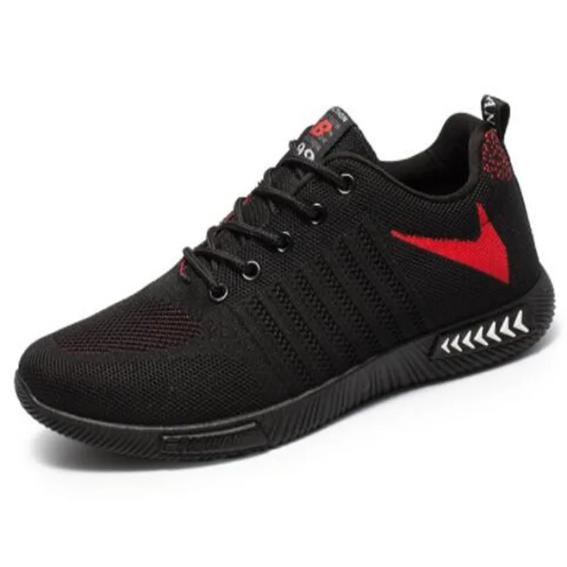 New men shoes net shoes breathable comfortable lightweight casual models non-slip wear-resistant design men shoes sneakers - Цвет: 02