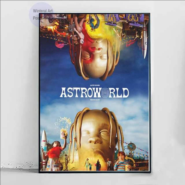 Travis Scott トラヴィス スコット 特大 ポスター 150x100cm 海外