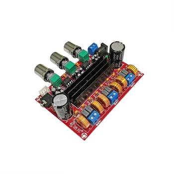 

2.1 3 Channel Audio Amplifier Board TPA3116D2 Wide Voltage 12V-24V Digital Amplifier Module 2 x50W + Bass 100W for Speaker