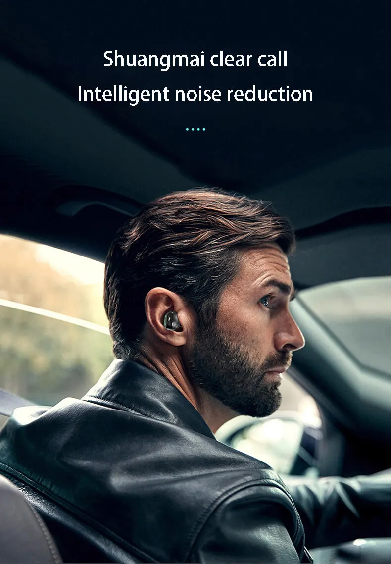 T5 TWS Wireless Earphone Sport Running Bluetooths 5 0 Waterproof Earbuds Mini Touch Control Stereo Headset with Charging Box Mic