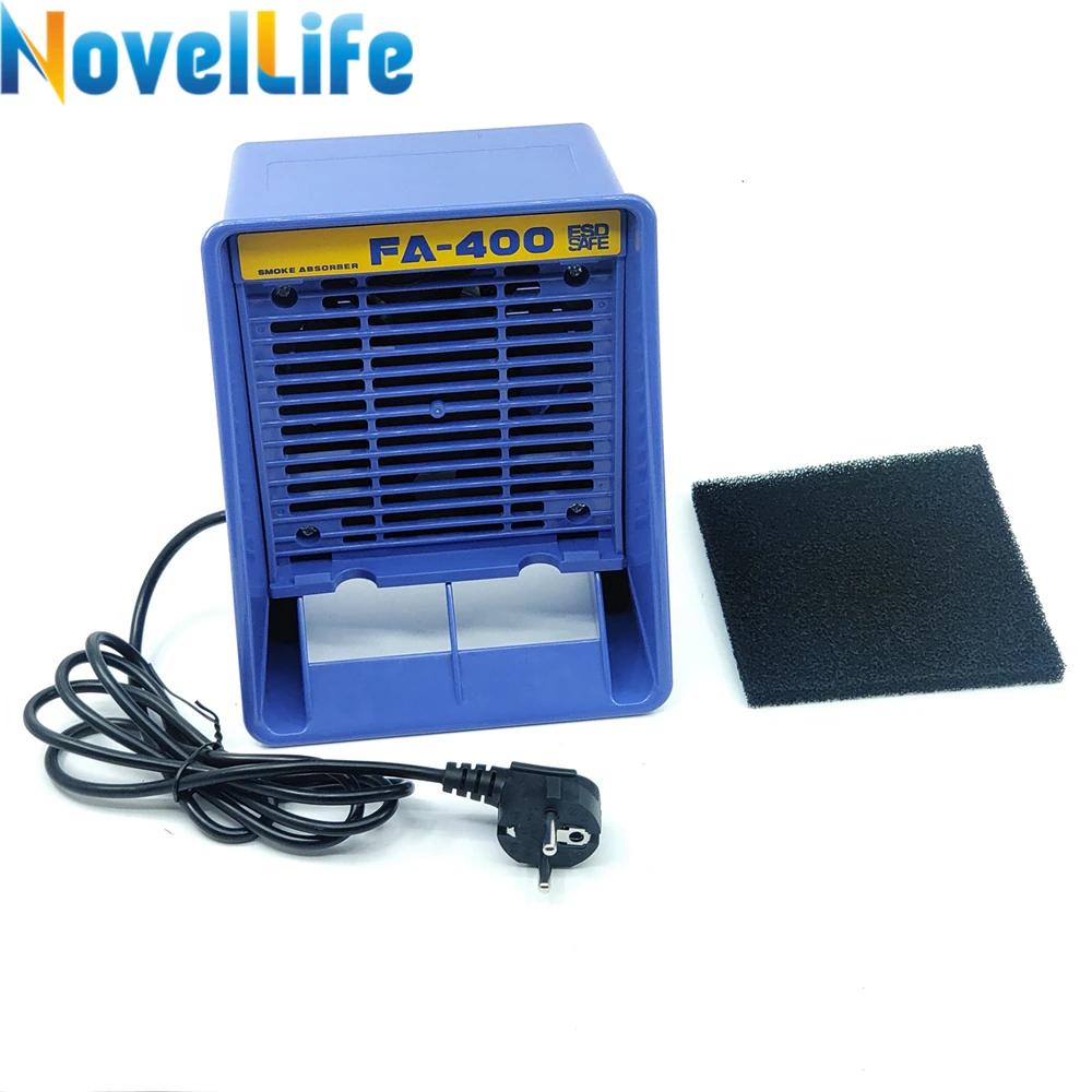 FA400SolderSmokeAbsorberESDFumeExtractorSolderingAirBlower