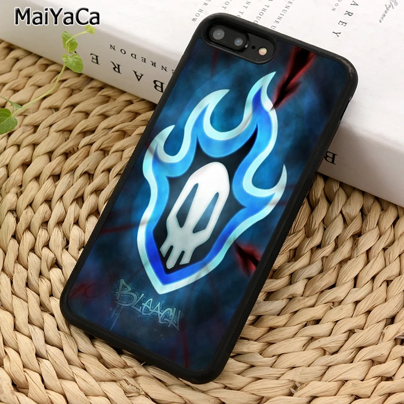 MaiYaCa Bleach Anime Logo Phone Case For iPhone 5 6S 7 8 plus 11 12 13