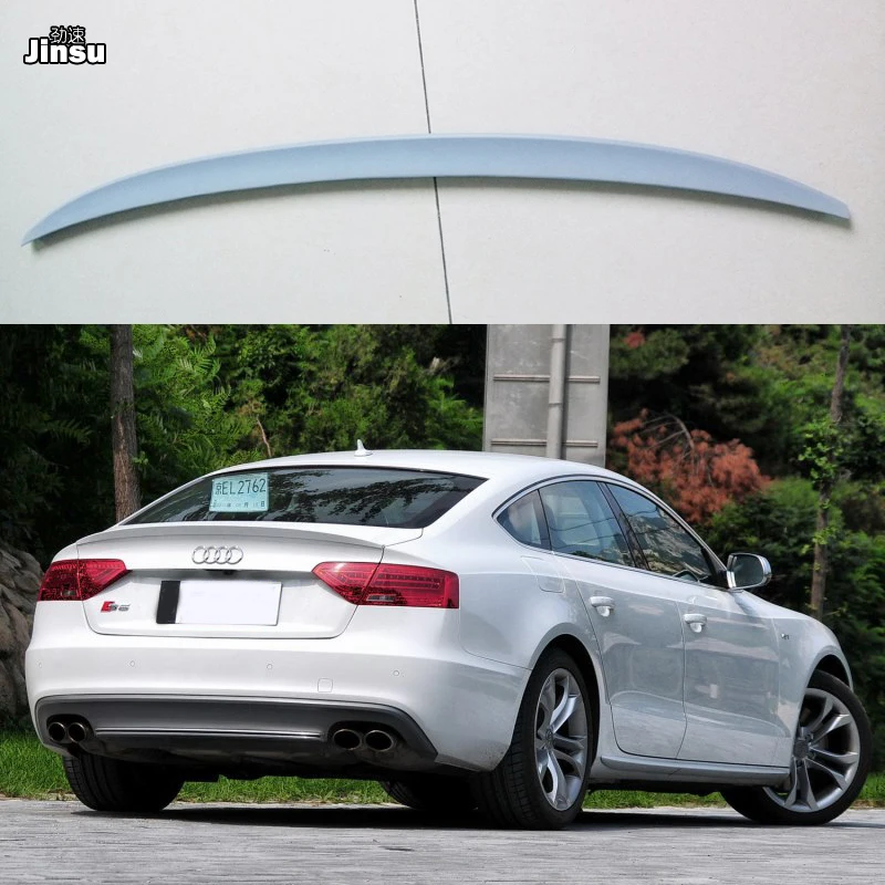 Стильный спойлер для заднего багажника из стекловолокна S5 Audi A5 sportback 4door 2007 - 2016 FRP