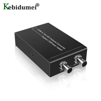 

1080P HDMI To SDI Converter With EU/US Power Adapter Mini SD-SDI Video Converter Adapter Auto Format Detection For HDTV BOX