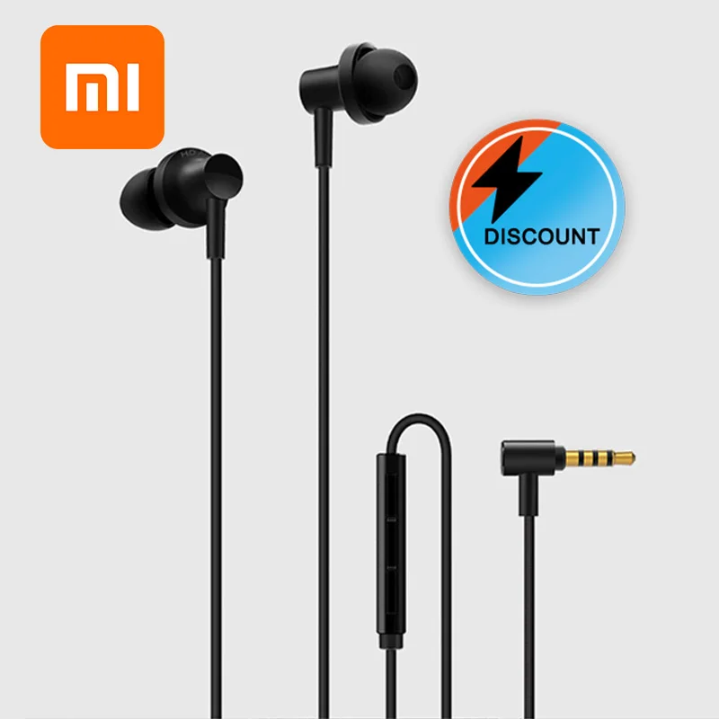 

Xiaomi Fashion Circle Iron Pro 2 In-Ear 3.5MM Interface earphone Wired Wire Control Music Sports Running Universal huawei mi9