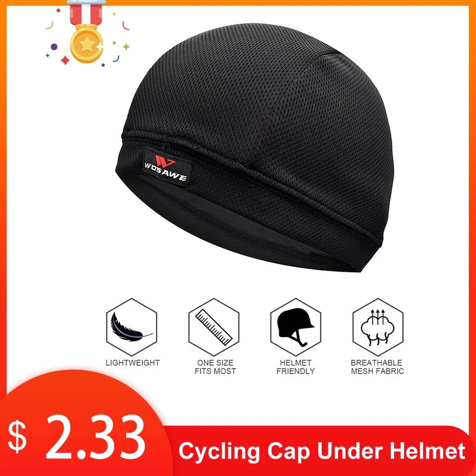cycling bandana under helmet