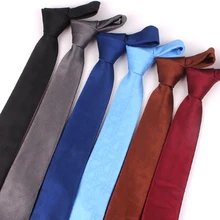 Модные классические галстуки для мужчин и женщин, жаккардовые тканые галстуки, деловые свадебные костюмы, узкие галстуки, тонкие мужские галстуки, галстуки