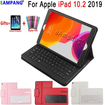 

For iPad 10.2 Keyobard Case for Apple iPad 7 7th Generation A2197 A2200 A2198 A2232 Bluetooth Keyboard Leather Cover Funda