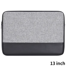 Защитный чехол с защитой от царапин, водонепроницаемая сумка для ноутбука на молнии, амортизирующая деловая дорожная сумка для Macbook Air