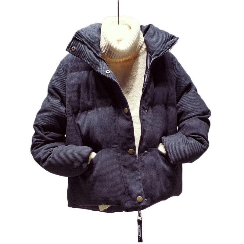 

Plus Size Parka Winter Jacket Women Thick Outwear Cotton Coat 2019 New Autumn Loose Student Jackets and Coats