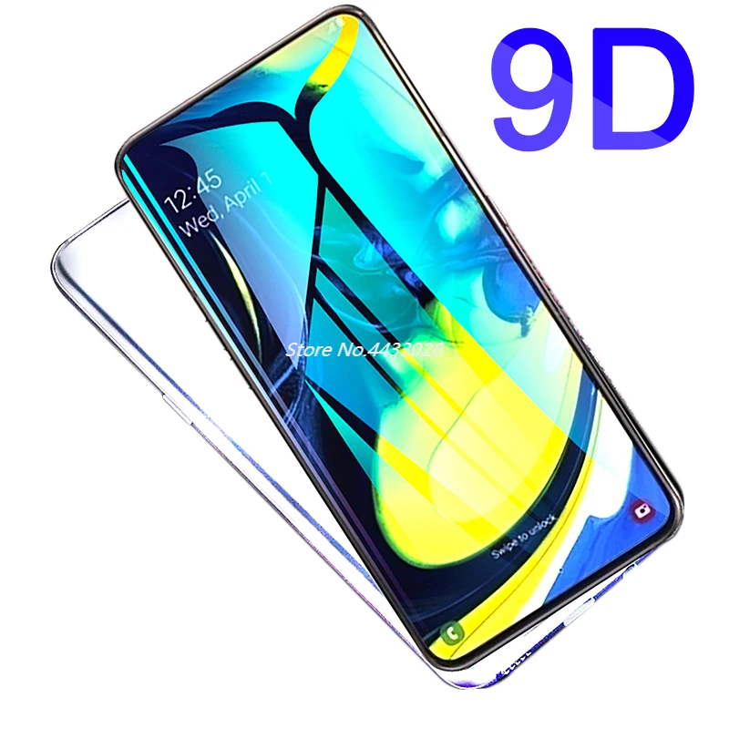 Защитная пленка из закаленного стекла 9D для Samsung Galaxy A7 2018 A750F A10 A20 A30 A40 A50 A60 A70 A80 A90