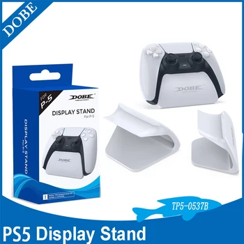 

Portable ABS Display Stand Controller Bracket Holder for Duansense PS5 Gamepad Controller Game Accessories In White Colors