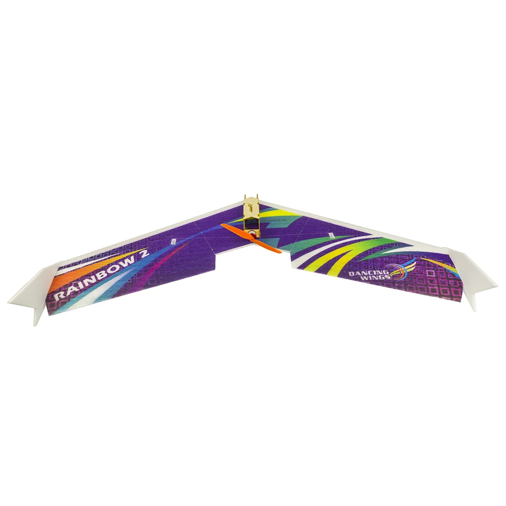 E0604 Rainbow II 1000 мм размах крыльев комплект RC самолет Delta крыло хвост-толкатель Летающий RC самолет