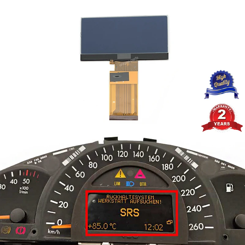 Instrument Cluster Dashboard LCD Display Screen Pixel Repair For Mercedes Benz