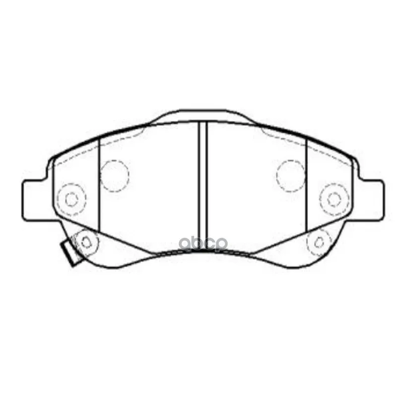 Ckho-73_колодки Дисковые Передние! Honda Cr-V 2.0/2.2d/2.4 06 Ctr Ckho73 Ctr арт. CKHO73