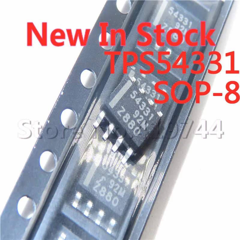 

5PCS/LOT TPS54331 54331 TPS54331DR SMD SOP-8 DC converter step-down 3A 28V In Stock NEW original IC