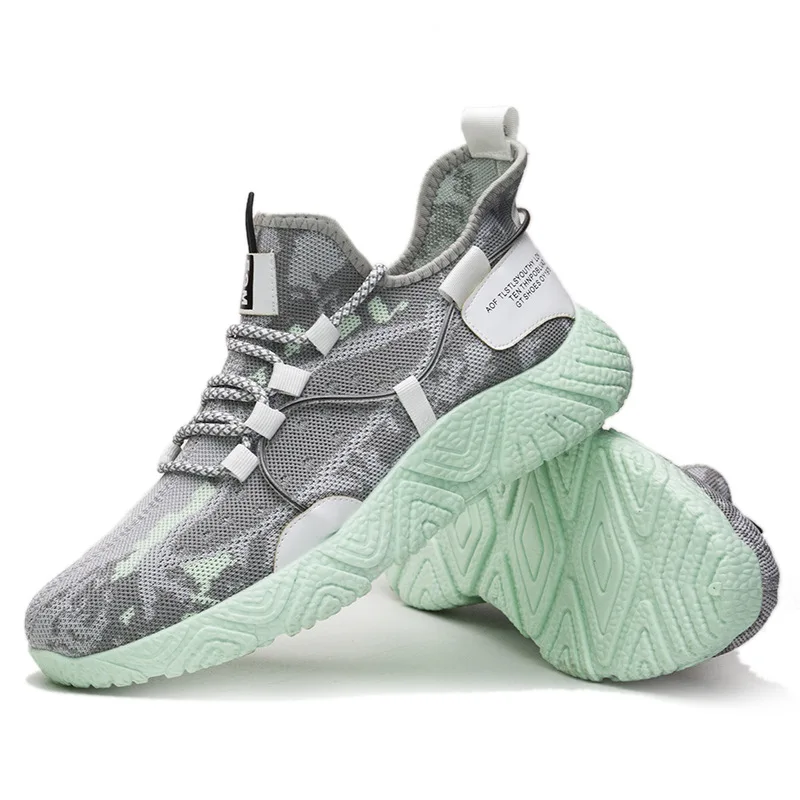 Men Casual Shoes High Quality Trend Man Fashion Sneaker 2021 Spring Outdoor Breathable Mesh Shoes Comfortable Jogging Shoes
