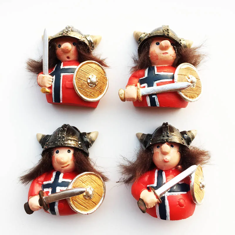 Магниты на холодильник датский туристический сувенир пиратский гудок викингов