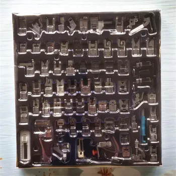 

Sewing Machine Presser Foot Press Feet For Brother Singer Sewing Kit Braiding Blind Stitch Over lock Ruler