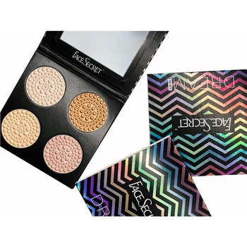 

Glitter Shimmer Highlighter Palette Makeup Face Blusher Contour Powder Body Base Highlight Bronzer Illuminator Blush Cosmetic